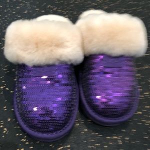 UGG- purple sparkle brand new